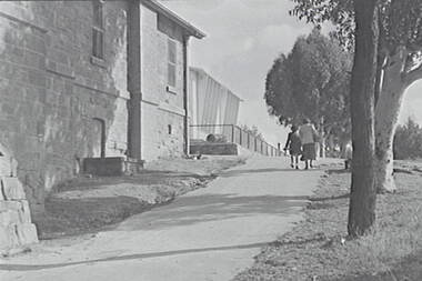 Negative - Police Barracks - Bendigo, Allan Doney, 1950 -1970