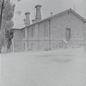 Negative - Police Barracks - Bendigo, Allan Doney, 1950 -1970