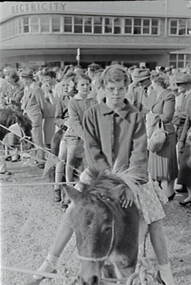 Negative - Bendigo Easter Fair 1957 - Pony Rides, Allan Doney, 1950 -1970