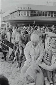Negative - Bendigo Easter Fair 1957 - Pony Rides, Allan Doney, 1950 -1970