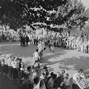 Negative - Bendigo Easter Fair 1958 - Chinese Dragon Awakening Ceremony, Allan Doney, 1950 -1970