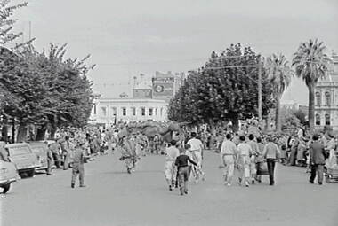 Negative - Bendigo Easter Fair 1960 - Chinese Dragon, Allan Doney, 1950 -1970