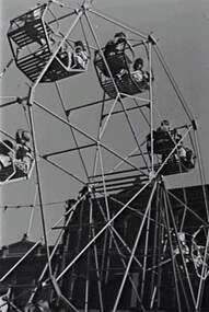 Negative - Bendigo Easter Fair 1962 - Rides, Allan Doney, 1950 -1970