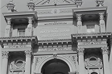 Negative - National Bank of Australasia Bendigo, Allan Doney, 1950 -1970