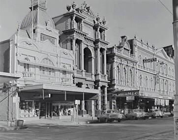 Negative - Bendigo Arcade - National Bank - MLC, Allan Doney, 1950 -1970