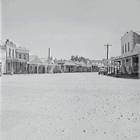 Negative - Creswick and Clunes - Street - Dolan Chemist, Allan Doney, 1950 -1970