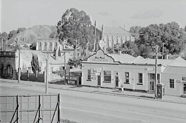 Negative - California Gully - White Horse Hotel - Methodist Church, Allan Doney, 1950 -1970