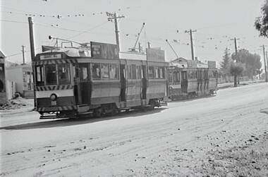 Negative - California Gully - Trams, Allan Doney, 1950 -1970