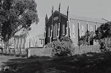 Negative - California Gully - Methodist Church, Allan Doney, 1950 -1970