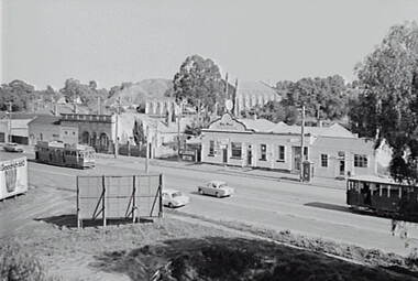 Negative - Long Gully - White Horse Hotel - Church, Allan Doney, 1950 -1970