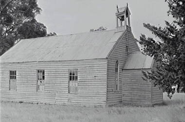 Negative - Fryerstown - Church, Allan Doney, 1950 -1970