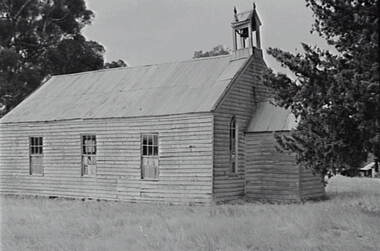 Negative - Fryerstown - Church, Allan Doney, 1950 -1970