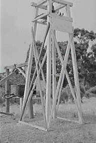 Negative - Fryerstown - Bell Tower, Allan Doney, 1950 -1970