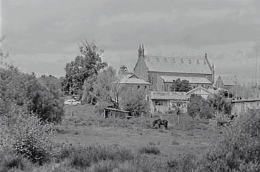Negative - Long Gully - Church and Paddock, Allan Doney, 1950 -1970
