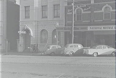 Negative - View Street Bendigo - T and G Mutual Life Assurance - National Mutual, Allan Doney, 1950 -1970