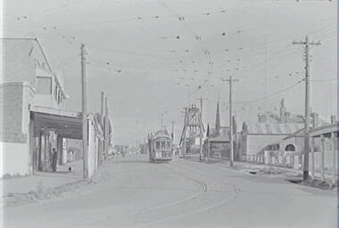 Negative - Long Gully - Eaglehawk Rd - Tram, Allan Doney, 1950 -1970