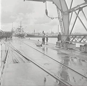 Negative - Victoria Docks, Allan Doney, 1950 -1970