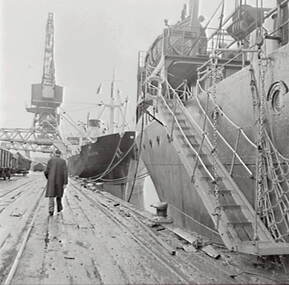 Negative - Victoria Docks, Allan Doney, 1950 -1970
