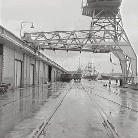 Negative - Victoria Docks - Crane, Allan Doney, 1950 -1970