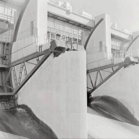 Negative - Spillway, Allan Doney, 1950 -1970