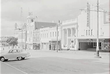Negative - View Street Bendigo - Princess Theatre, Allan Doney, 1950 -1970