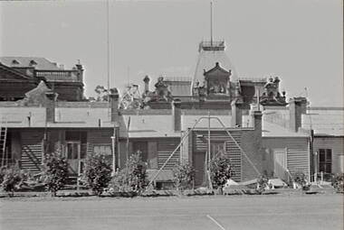 Negative - Buildings - Behind View Street Bendigo - Masonic Hall - ANA, Allan Doney, 1950 -1970