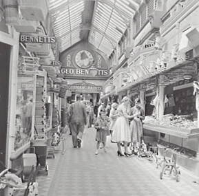 Negative - Bennett’s Arcade Bendigo, Allan Doney, 1950 -1970