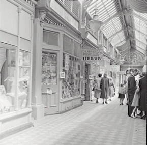 Negative - Bennett’s Arcade Bendigo, Allan Doney, 1950 -1970