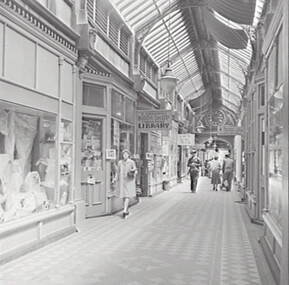 Negative - Bennett’s Arcade Bendigo, Allan Doney, 1950 -1970