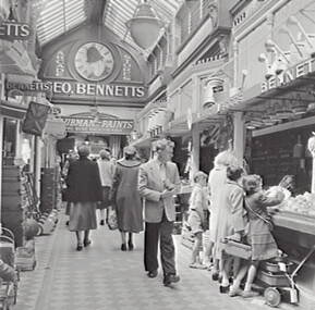 Negative - Bennett’s Arcade Bendigo, Allan Doney, 1950 -1970