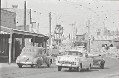 Negative - Long Gully - Eaglehawk Road, Allan Doney, 1950 -1970