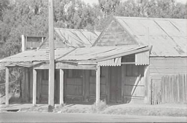 Negative - Long Gully - Old Building, Allan Doney, 1950 -1970
