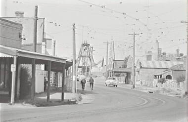 Negative - Long Gully - Eaglehawk Road, Allan Doney, 1950 -1970