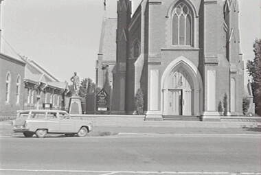 Negative - St Paul’s Church - Myers Street Bendigo, Allan Doney, 1950 -1970