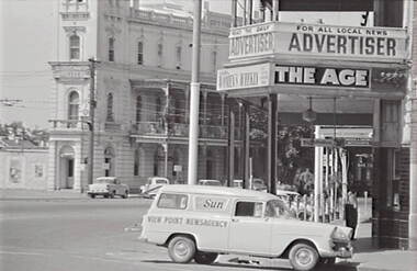 Negative - City Family Hotel Bendigo- View Point, Allan Doney, 1950 -1970