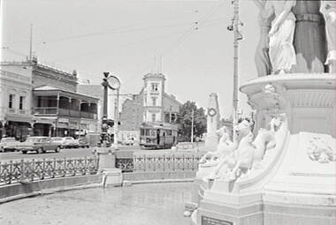 Negative - Alexandra Fountain Bendigo - City Family Hotel, Allan Doney, 1950 -1970