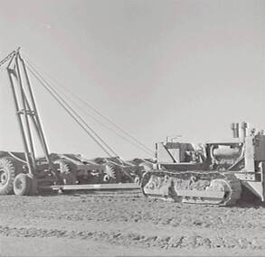 Negative - Cairn Curran - Earth Moving Machinery, Allan Doney, 1950 -1970