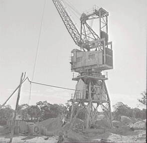 Negative - Cairn Curran - Earth Moving Machinery, Allan Doney, 1950 -1970