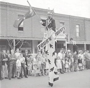 Negative - Bendigo Easter Fair 1961 - Four N Twenty, Allan Doney, 1950 -1970