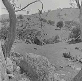Negative - Tooborac - Rural Scene - Rocky Hills, Allan Doney, 1950 -1970