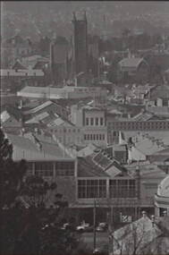 Negative - Urban Scene - Bendigo CBD, Allan Doney, 1950 -1970