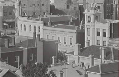 Negative - View Street Bendigo - Sandhurst Building Society - T & C, Allan Doney, 1950 -1970