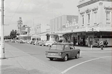 Negative - Pall Mall Bendigo - Cohen Building - School of Mines, Allan Doney, 1950 -1970