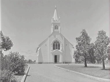 Negative - Eaglehawk - St Liborious Church, Allan Doney, 1950 -1970