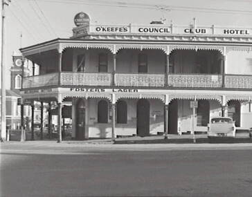 Negative - Castlemaine - O'Keefe's Council Club Hotel, Allan Doney, 1950 -1970