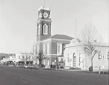 Negative - Castlemaine - Town Hall, Allan Doney, 1950 -1970