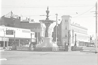 Negative - Fountain - City Family Hotel, Allan Doney, 1950 -1970