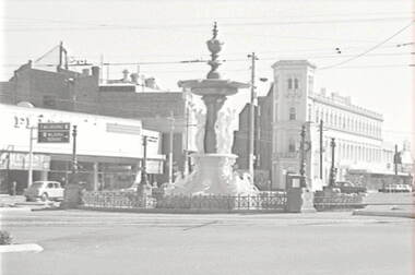 Negative - Fountain - City Family Hotel, Allan Doney, 1950 -1970