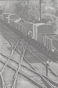 Negative - Railway Goods Yard Bendigo, Allan Doney, 1950 -1970