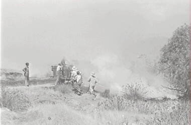 Negative - Fire Fighting, Allan Doney, 1950 -1970